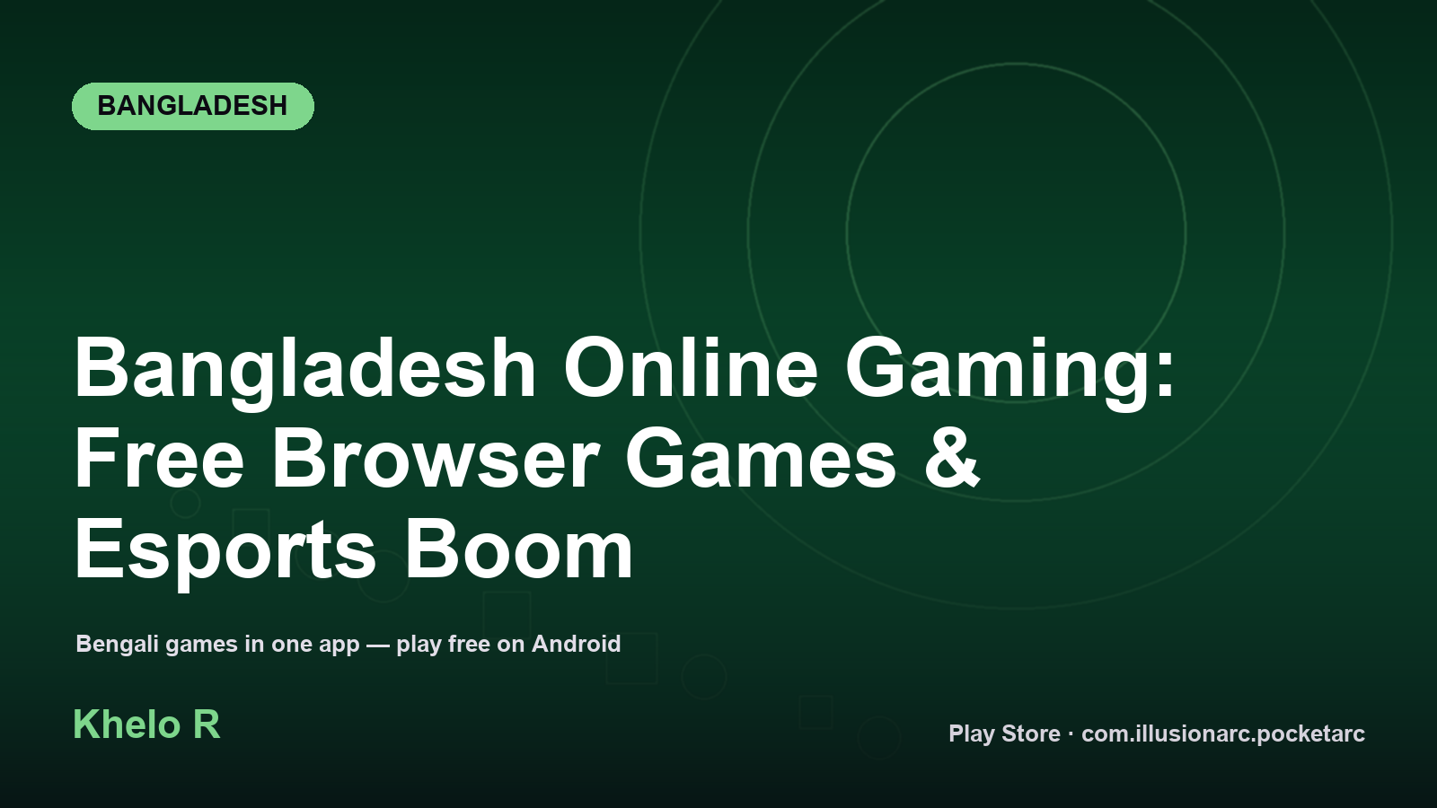 Bangladesh Online Gaming: Free Browser Games & Esports Boom