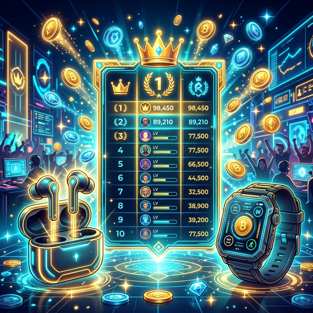 Play and Earn Rewards Leaderboard