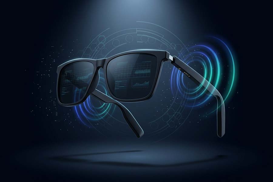Smart Audio Glasses Airmars-SG8-Black